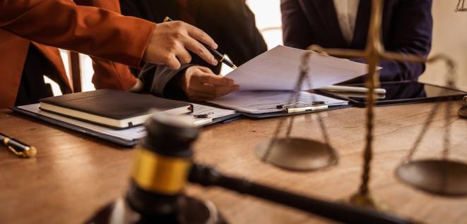 Lawyers provide legal advice, represent clients in court, and help with legal documents