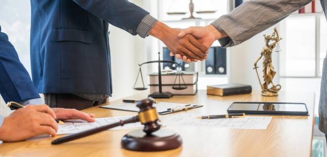 discussing a contract and various aspects of the law and litigation